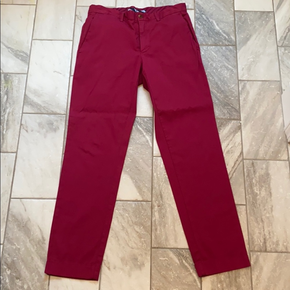 Men’s Brooks Brothers Red Fleece Red Chino Pangs